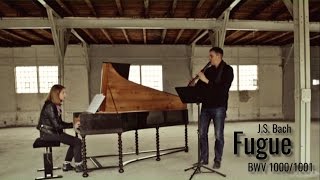 J.S. Bach: Fugue (BWV 1000/1001) - Dominik Schneider / Marta Dotkus