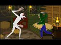God of chickens vs Rowdy(Trevor Henderson Battle)(Shorts animation fight and Dc2 animations)