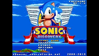 Sonic Discovery (Open Sonic Engine) ✪ Walkthrough (1080P/60Fps)