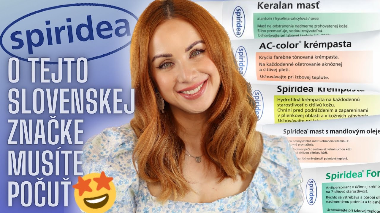 Túto lekárenskú značku MILUJEM 💛 Spiridea RECENZIA