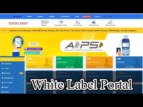 Start your Own Brand AePS Portal | B2B WhiteLabel AePS Portal | B2B Admin Resellers Software