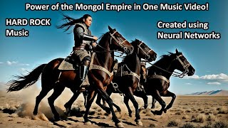 Riders of the Steppe - Mongol Hordes Rising High, Hard Rock (Created using Neural Networks)