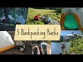 5 Backpacking Hacks
