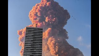 Beirute Explosion Videos || BEIRUT BLAST VIDEO  || Blast Lebanon Hindi