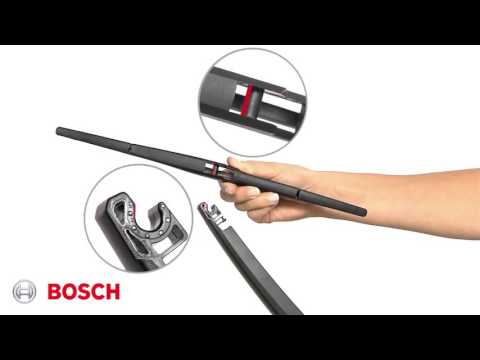 How to Install Bosch Wiper Blades: Rear