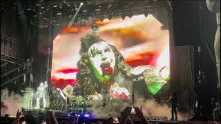 KISS - Gene Simmons Spits Blood + God Of Thunder Live @ Aftershock 2022