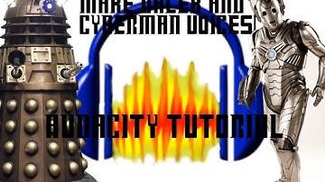 How to make Dalek/Cybermen voices with Audacity
