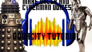 How to make Dalek/Cybermen voices with Audacity