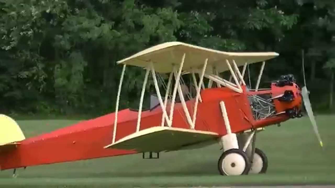 1929 Curtis Fledgling Take Off At New Garden Flying Field
