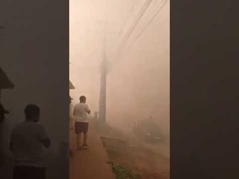 Incendio forestal en Collipulli mantiene muy preocupados a sus habitantes