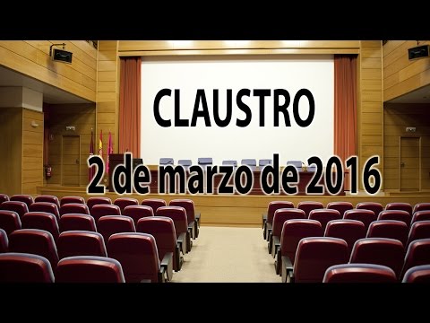 Claustro Universitario 2-03-2016