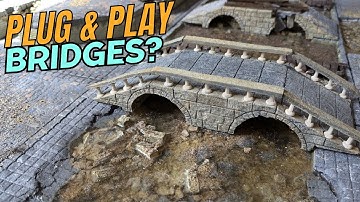 How to Make Arched Bridges | Modular Osgiliath Wargaming Board | Tabletop Miniature Terrain Tutorial