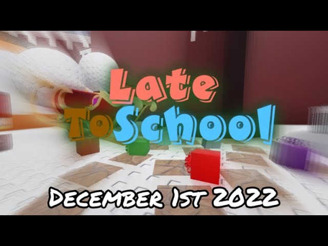 🎄☃️ (HOLIDAY EVENT) - Late To School - Roblox