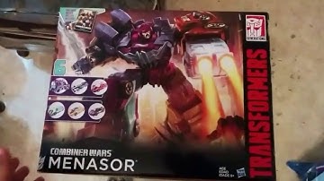 S4 G2 Menasor - Unboxing The Transformers Combiner Wars Generation 2 (G2) Box Set