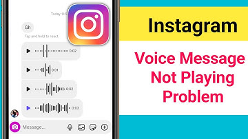 Hoe het probleem op te lossen dat Instagram-spraakberichten niet worden afgespeeld || Spraakberic...