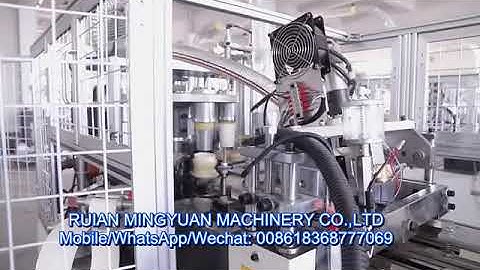 OCM12 simple model ultrasonic heater paper cup machine 75-85 safety cover connect packing machine