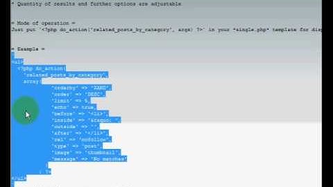 Install Related Posts By Category plugin for Wordpress