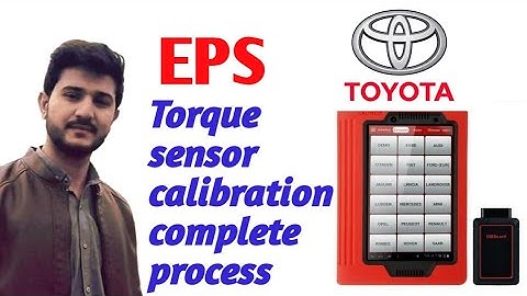 Torque sensor zero point Addjusment/calibration ||C1515, C1516, C1525 or C1581||Toyota