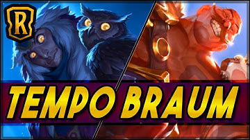 Tempo Braum | Season of Fortune | LoR Game | Legends of Runeterra