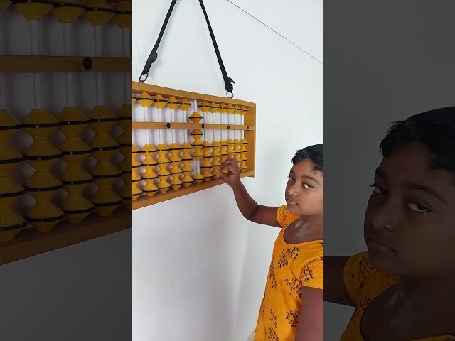 Abacus counting 🎓😱🔥🔥 #Easy way to count #Mental math class=