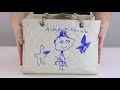 Daughter Doodles on £2,000 Chanel Tote!