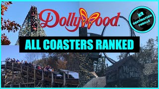 All Dollywood Roller Coasters Ranked!