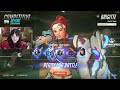 15k heals aspen brigitte overwatch 2 season 10 top 500 gameplay