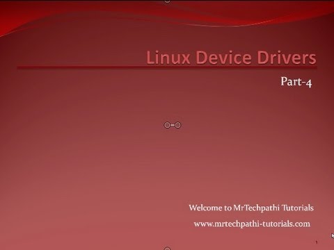 Linux_Device_Drivers_Part-4 : Linux