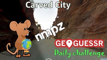 Geoguessr Daily Challenge - NMPZ April Challenge - This City Is Carved Into The Rock