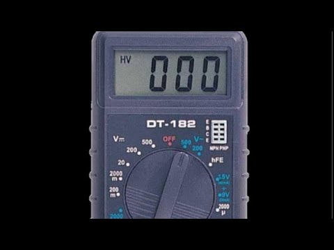 📟Обзор мультиметра DT-182📟