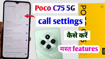 Poco c75 5G call settings | poco c75 5g calling features | poco c75 5g calling