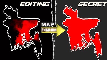 MAP ANIMATION SECRET IN JUST 1 MINUTE | CAPCUT TUTORIAL