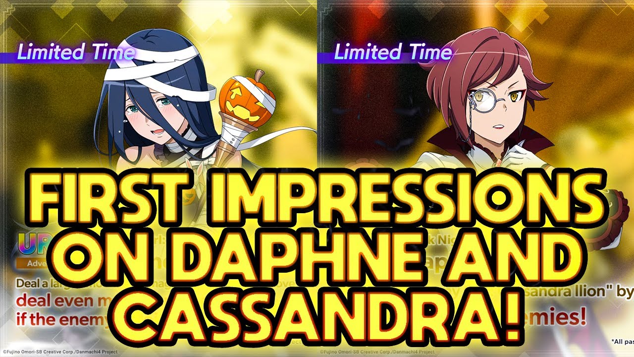 Personal Anime Blog — Daphne and Cassandra in DanMachi 4th Season 