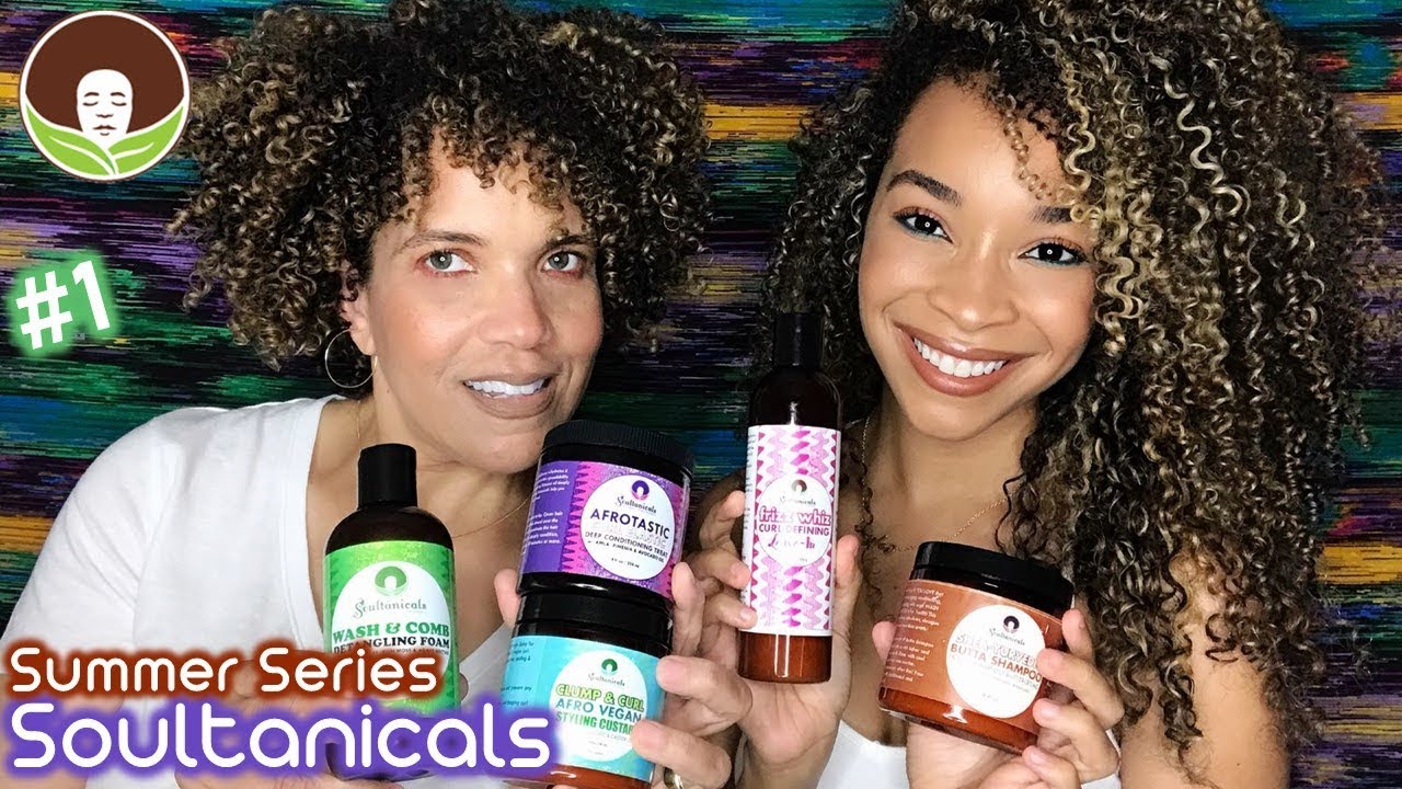 #1 Летняя серия Soultanicals | Wash n' Go & Review