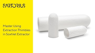 Tutorial: How to Use Extraction Thimbles in Soxhlet Extractor