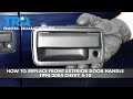 How to Replace Front Exterior Door Handle 1994-2004 Chevy S-10
