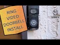Ring Video Doorbell Install