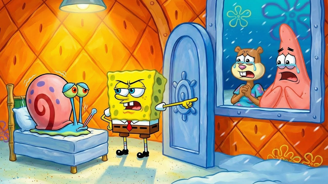 SpongeBob Refused to Help Sick Gary… But the Truth Was Far Worse | Fanmade