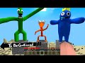 RAINBOW FRIENDS and TALKING BEN which to save and MAN FROM THE WINDOW in Minecraft - Gameplay