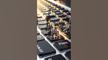 🔥 Mini job available! Which role would you take on this giant keyboard? 🤔💡 #shorts #short