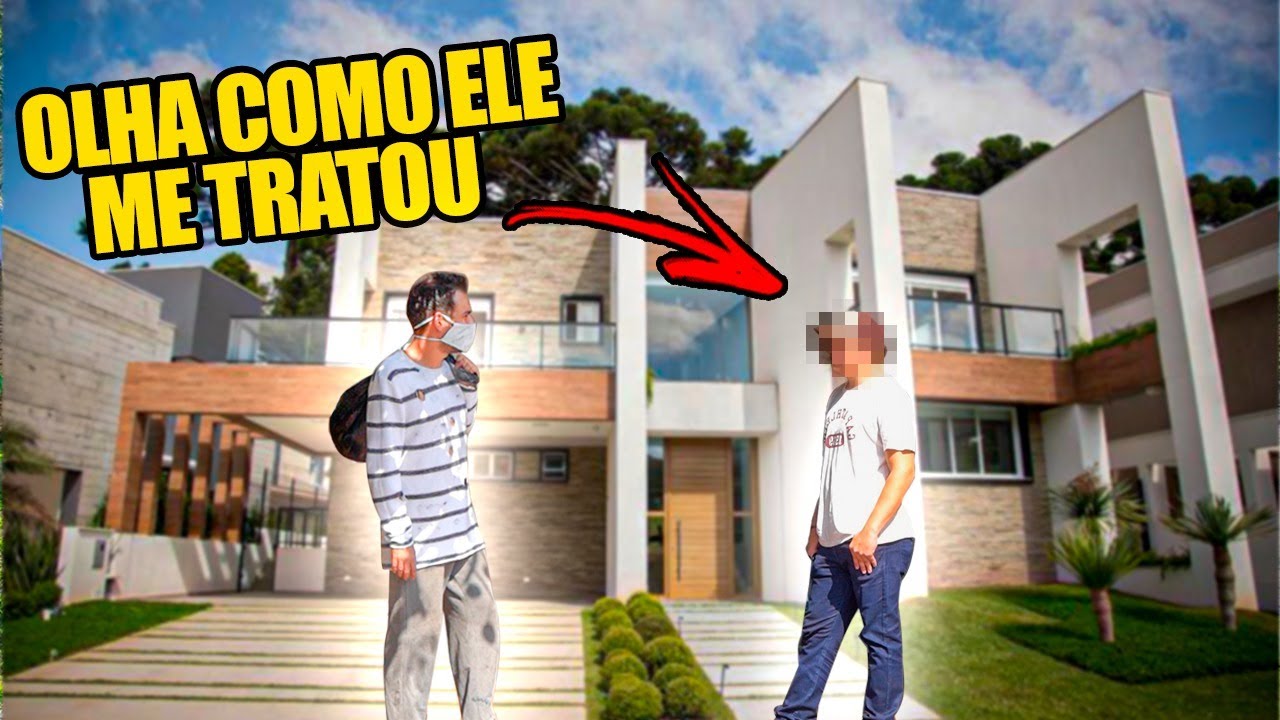 TENTEI COMPRAR UMA MANSÃO VESTIDO DE MENDIGO