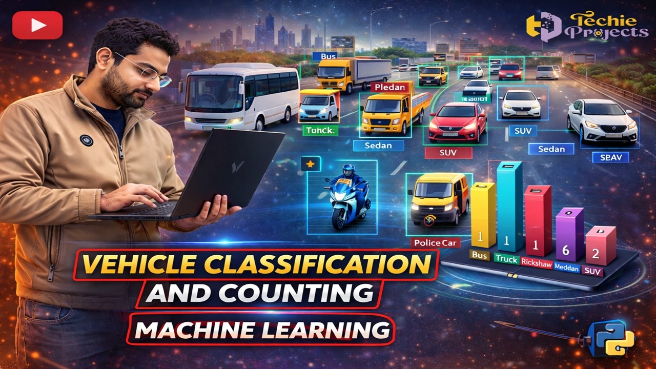 Vehicle Detection and Tracking using OpenCV | Vehicle Classification ...
