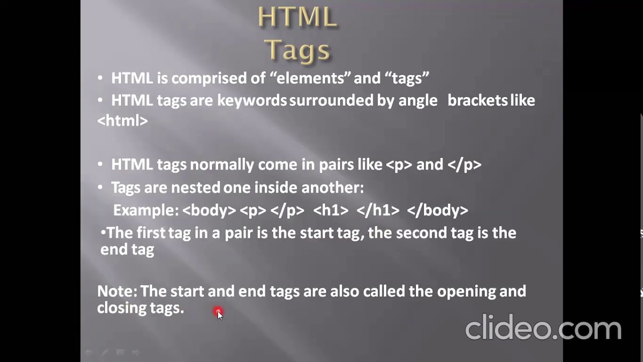 Introduction of HTML Grade 7 Computer 10July20 - YouTube