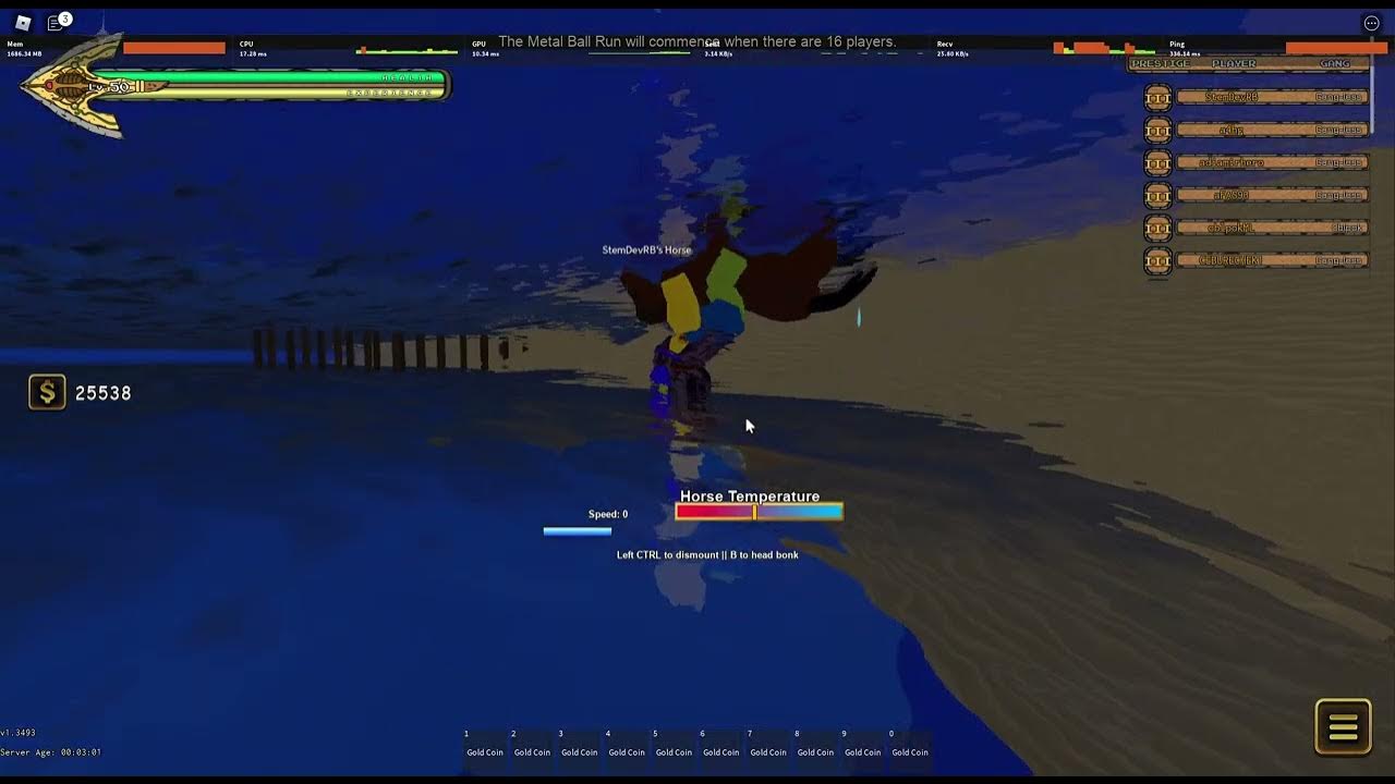 [YBA] What is wrong with my horse YouTube