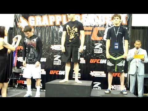 Grapplers Quest: Brandon Wolfe (July 2009) accepting Bronze