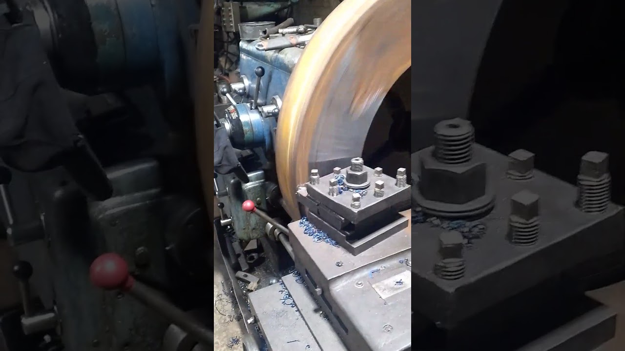 lathe machine big ringtone size complete work