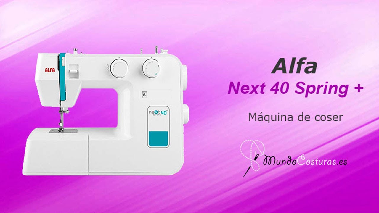 Maquina de Coser ALFA Next 20+ Spring - TendRadar