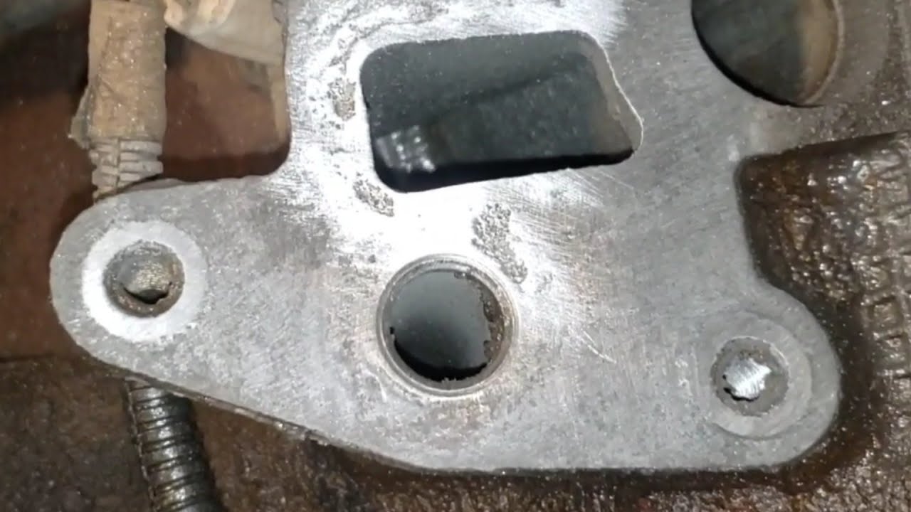 Repairing Pitted and Damaged Gasket Surface Part 1 YouTube