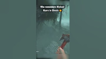 Who remembers Michael Myers in Cod Ghosts 🎃 #shorts #callofduty
