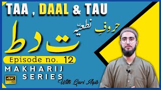 TAA, DAAL & TUA | Huroof e Niteyyah | Makharij Series Ep - 12| Qari Aqib | Urdu/Hindi